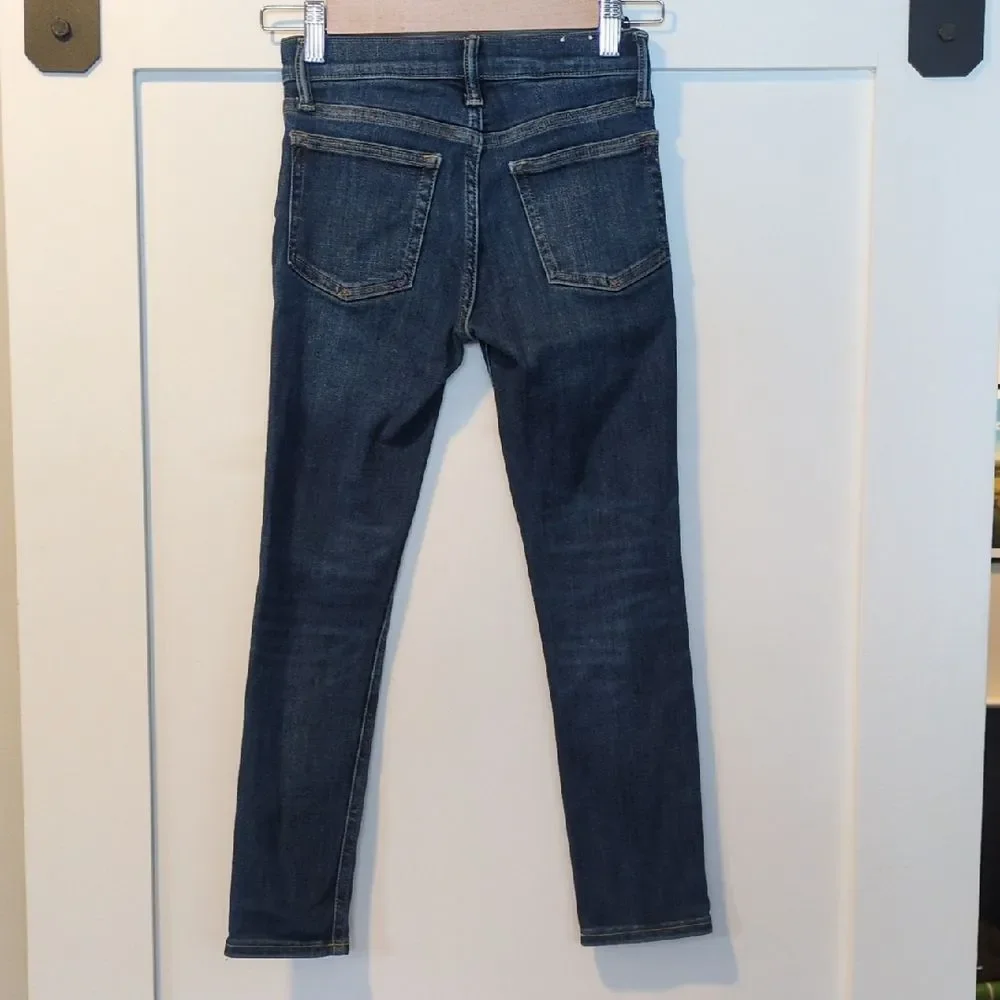 Gap Kids Dark Indigo Skinny Jeans Size 8 Stretch Denim